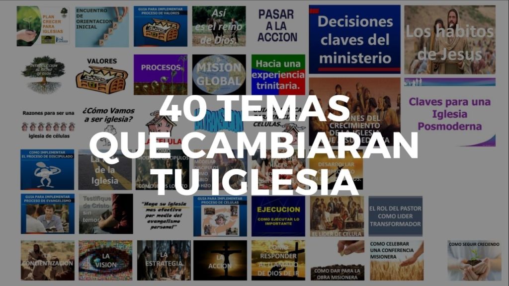 40 temas que cambiaran tu iglesia - Mision Simple