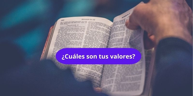 ¿Cuáles son tus valores?